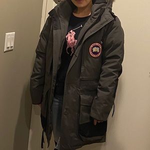 Canada Goose Multi-Pocket Parka w/ Fur Hood